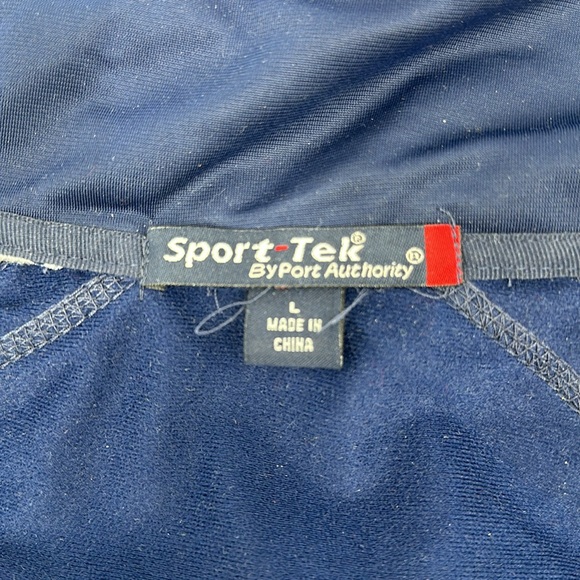 NBA Cares Track Jacket Sz L, Navy/White - Picture 5 of 8